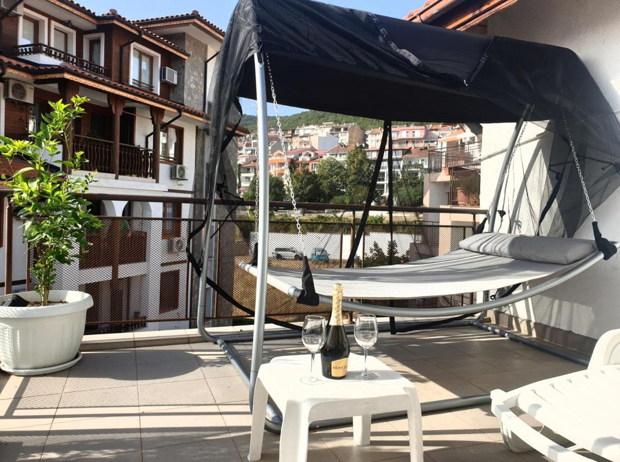 La Terrace Sea View Daire Sveti Vlas Dış mekan fotoğraf