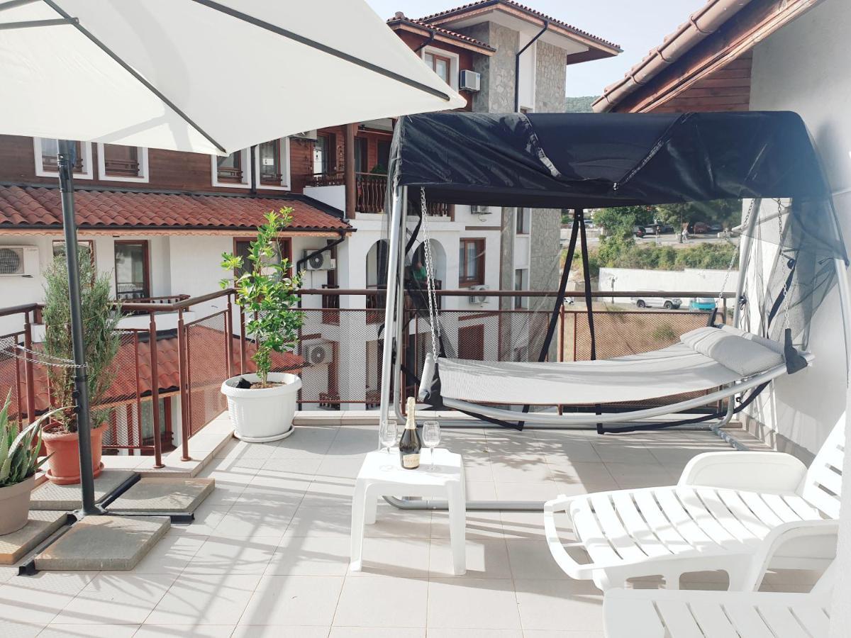 La Terrace Sea View Daire Sveti Vlas Dış mekan fotoğraf