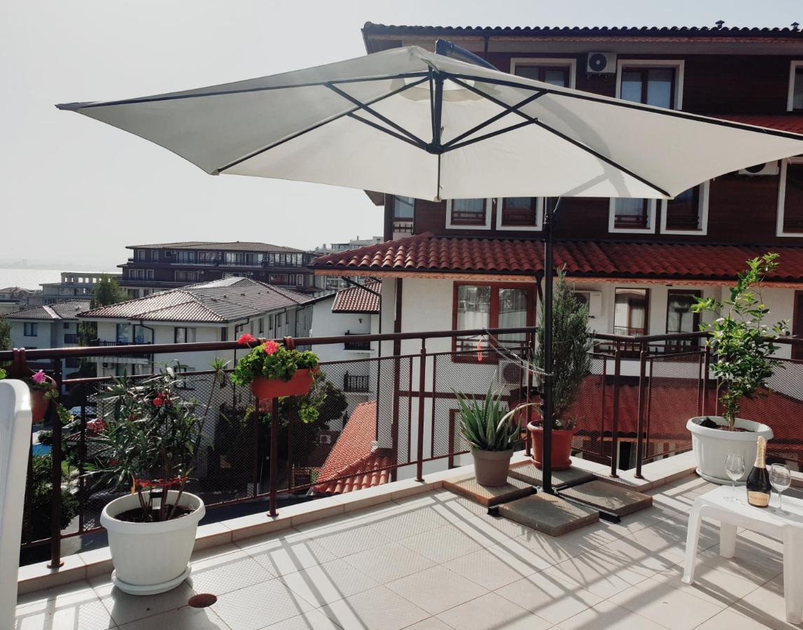 La Terrace Sea View Daire Sveti Vlas Dış mekan fotoğraf
