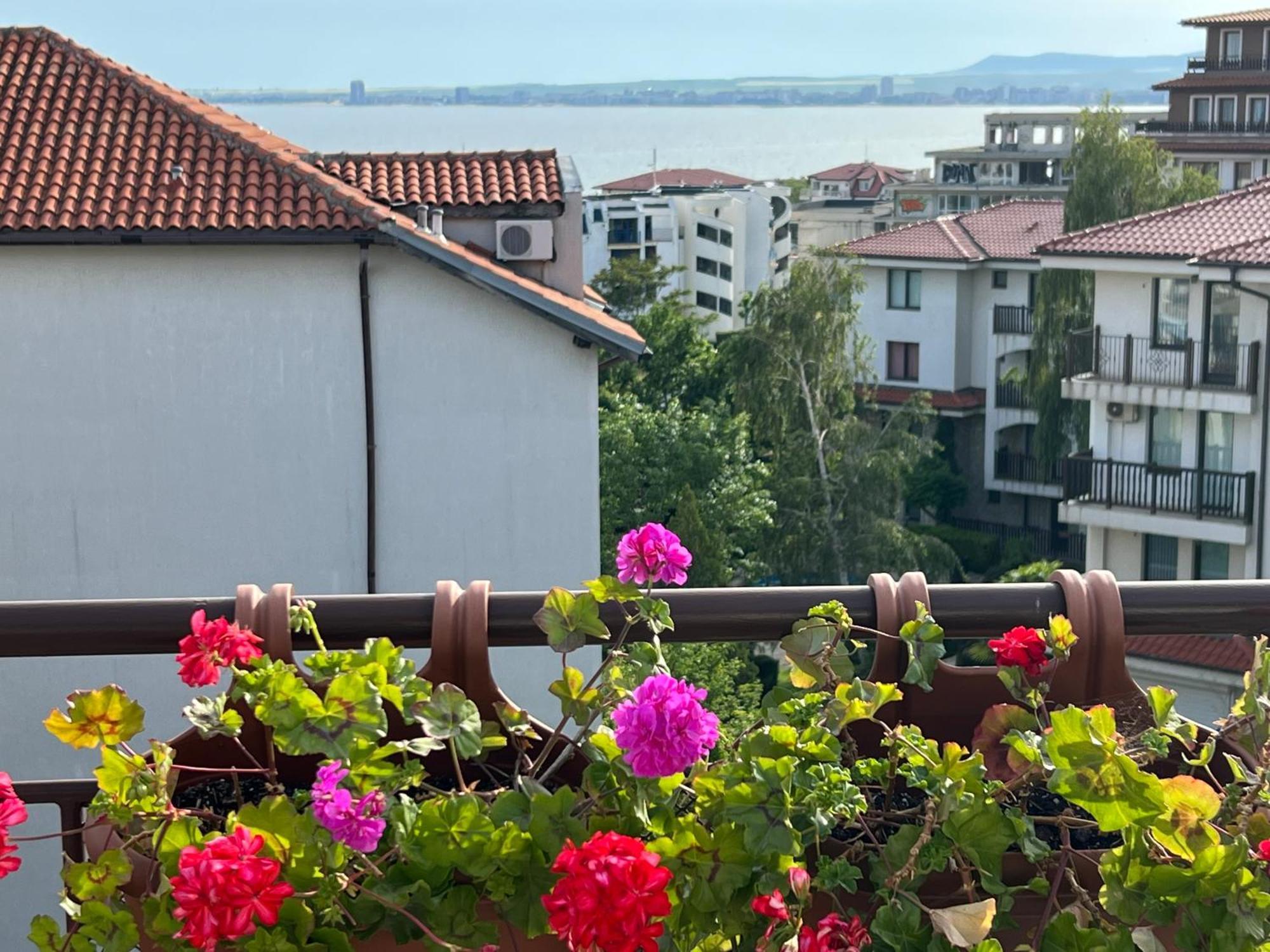 La Terrace Sea View Daire Sveti Vlas Dış mekan fotoğraf